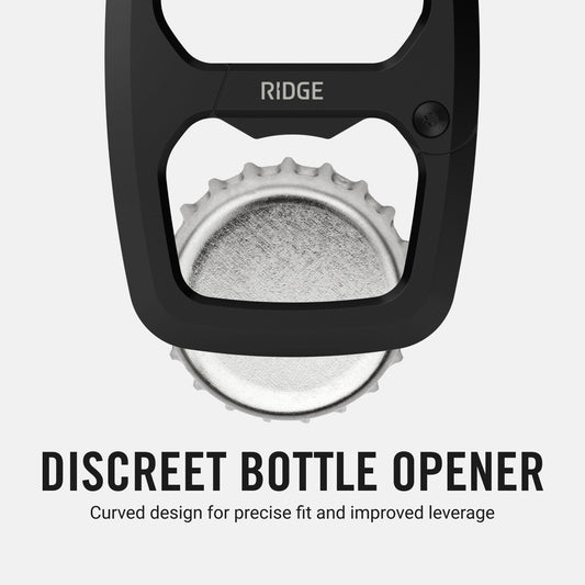 Dual Chamber Carabiner  - Royal Black