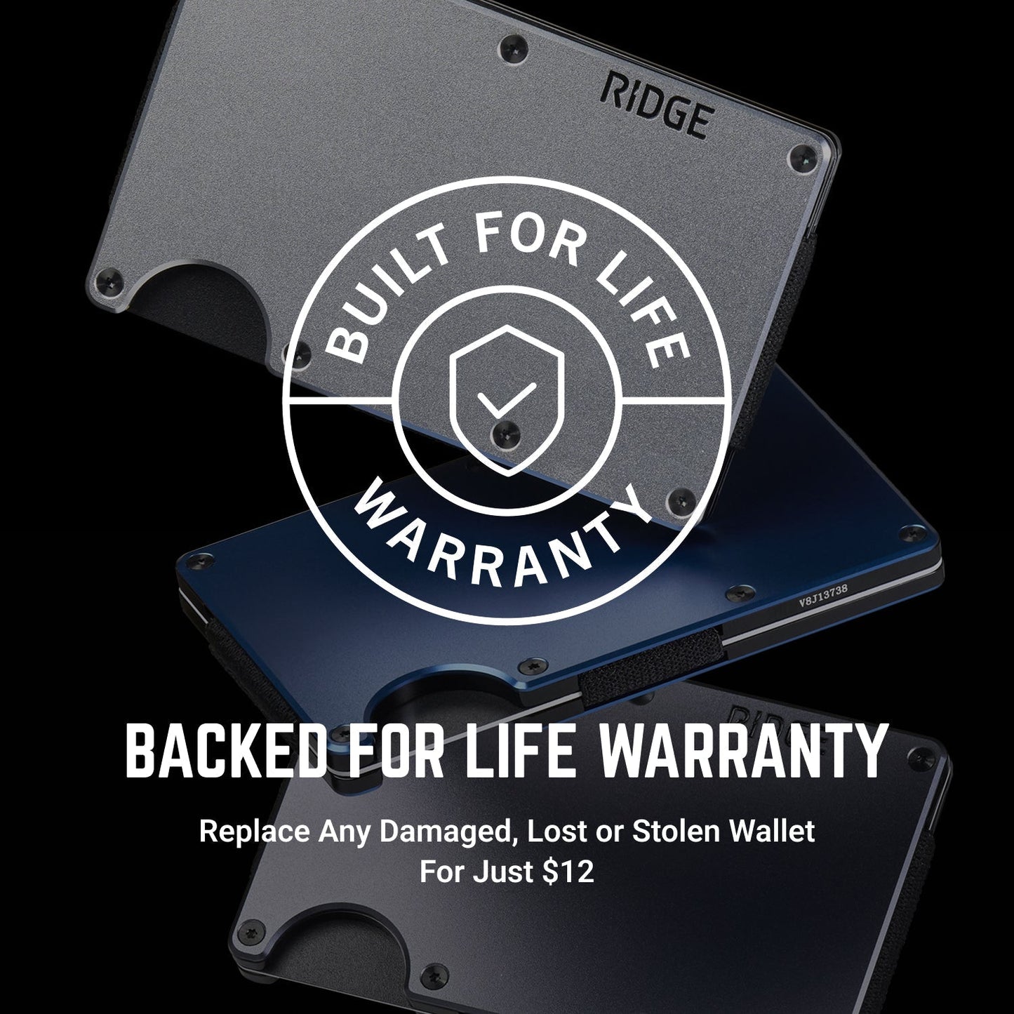 Ridge Wallet - Forgedfetti