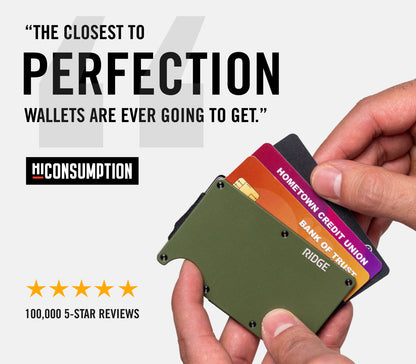 Ridge Wallet - Baltimore Ravens - Carbon Fiber 3k